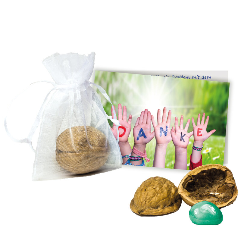 Mawi Überraschungs-Nuss inkl. Glücksstein