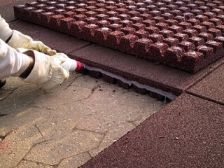 Fallschutzplatten 101 x 101 cm